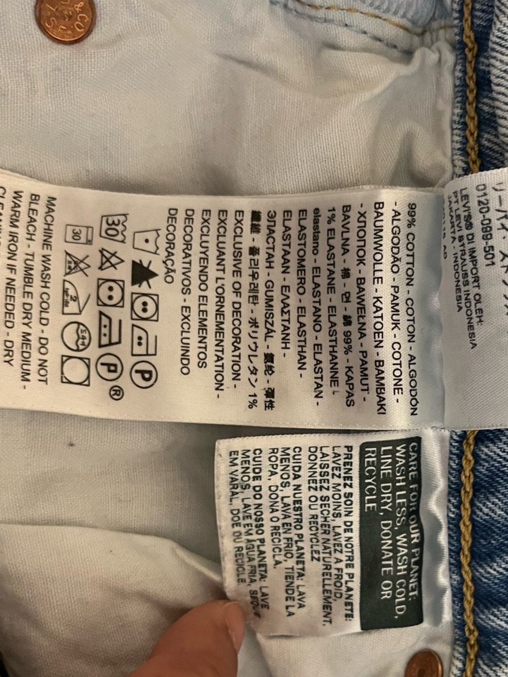 LEVIS Ribcage Straight Jeans - Picture 8 of 10